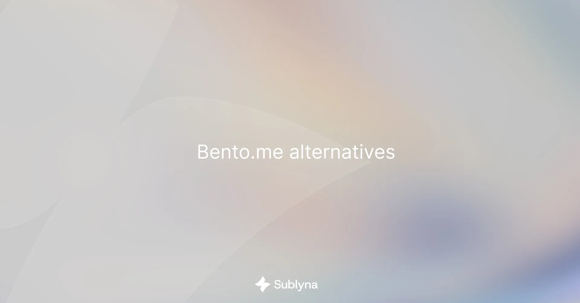 Alternativas ao Bento.me - Melhores Escolhas para 2026