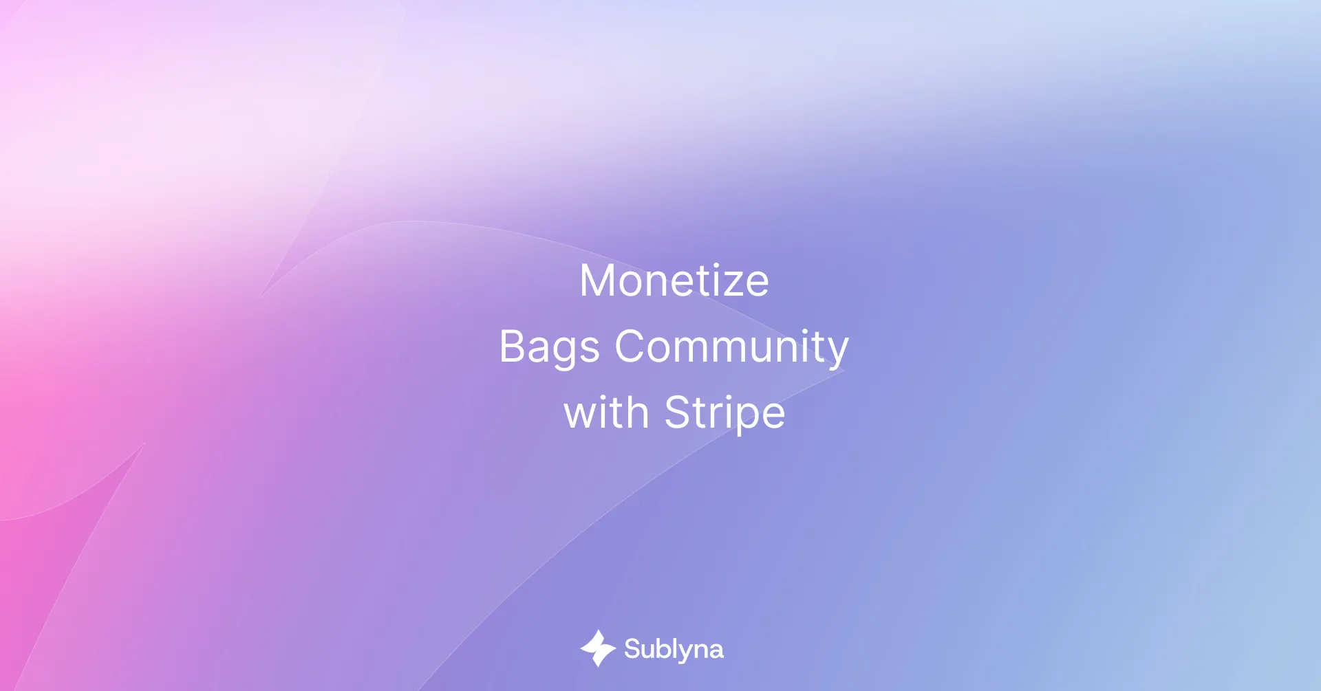 Ilustração de monetização de comunidade Bags