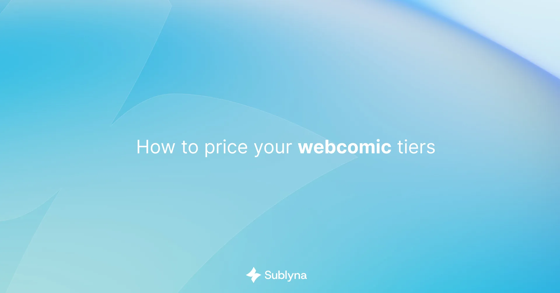 Piramide dei livelli di prezzo dell'abbonamento webcomic