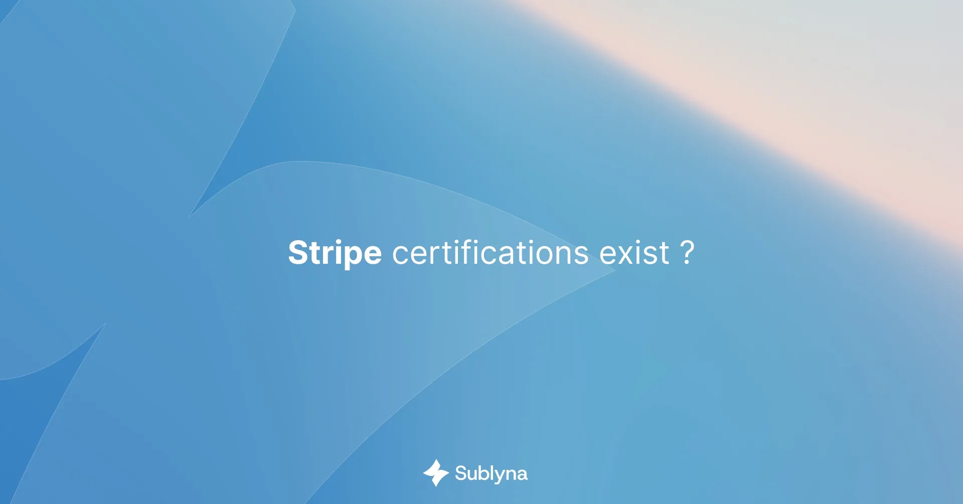 Formazione e certificazioni Stripe