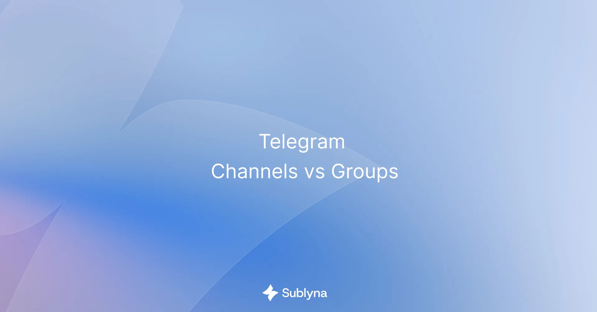Canali Telegram vs gruppi
