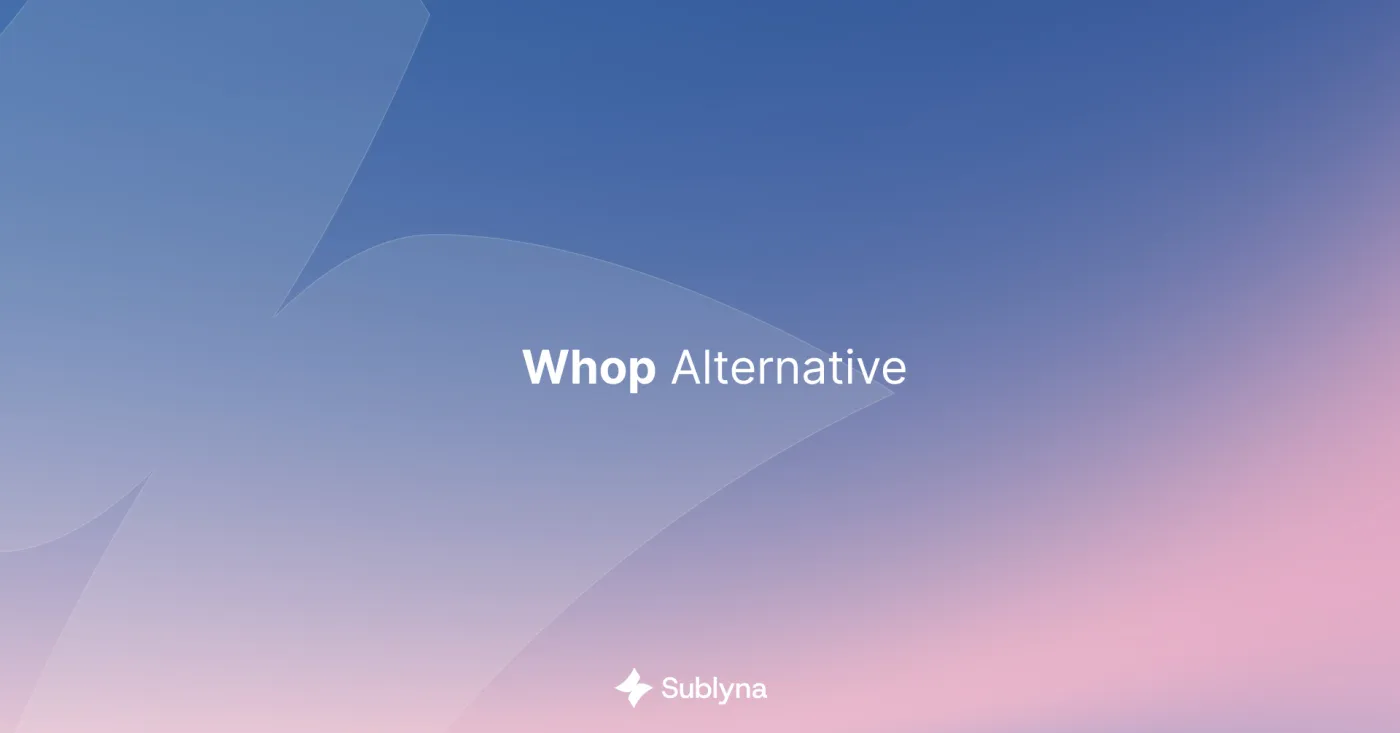 Whop Alternative - Sublyna