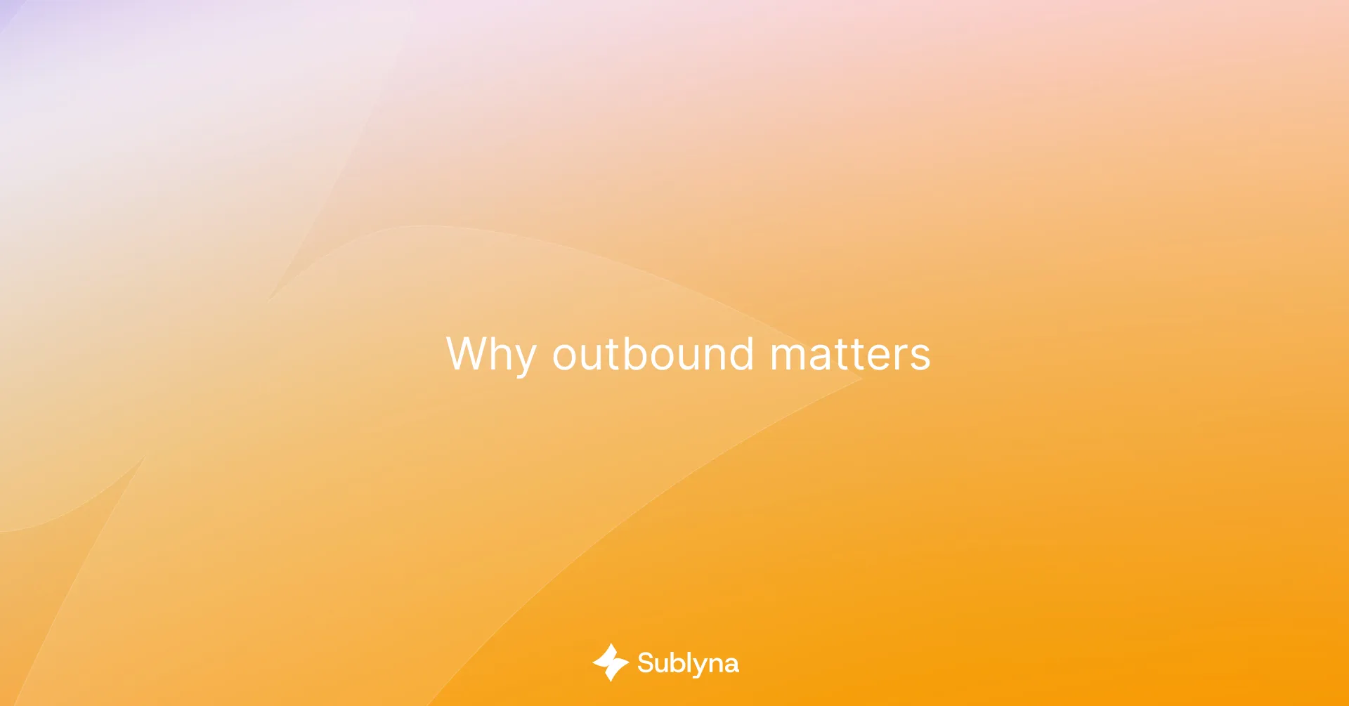 Crescita outbound con Pronto